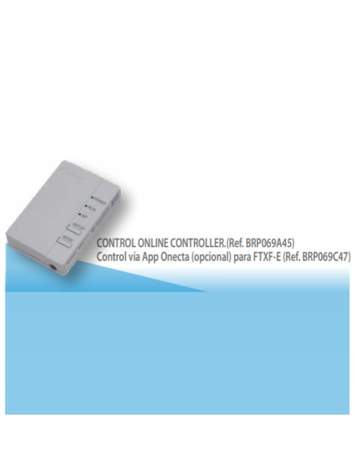CONTROL ONLINE CONTROLLER DAIKIN y Control vía App