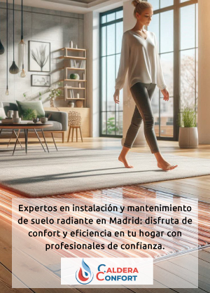 Limpieza e instalaci&oacute;n de suelo radiante en Madrid